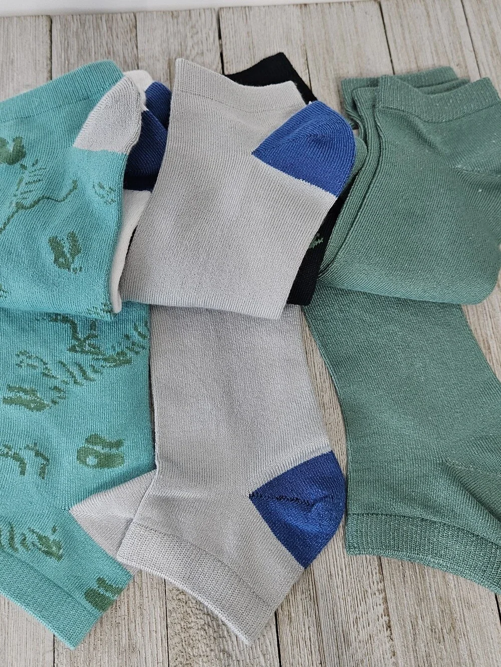 3 - 6 Packs Low Cut Socks Size L 6X Boys 12-14 Girls 8-10  No Show Socks by L&D